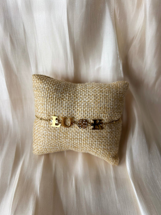 Armband stainless steel luck