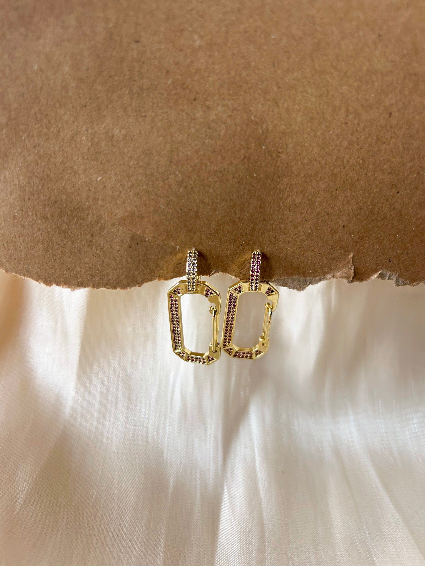 Oorbellen goudkleurig -golden glow